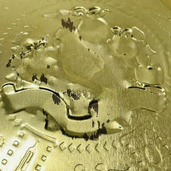 Limited Vintage Milky Way 12 Days Christmas Song Canister Tin Box Hexagon 1999 - Picture 8 of 10